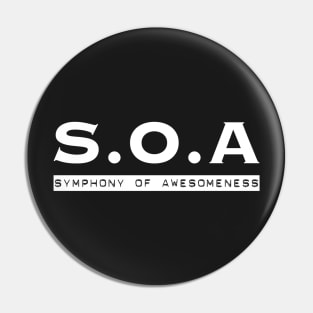 Symphony Of Awesomeness Pin