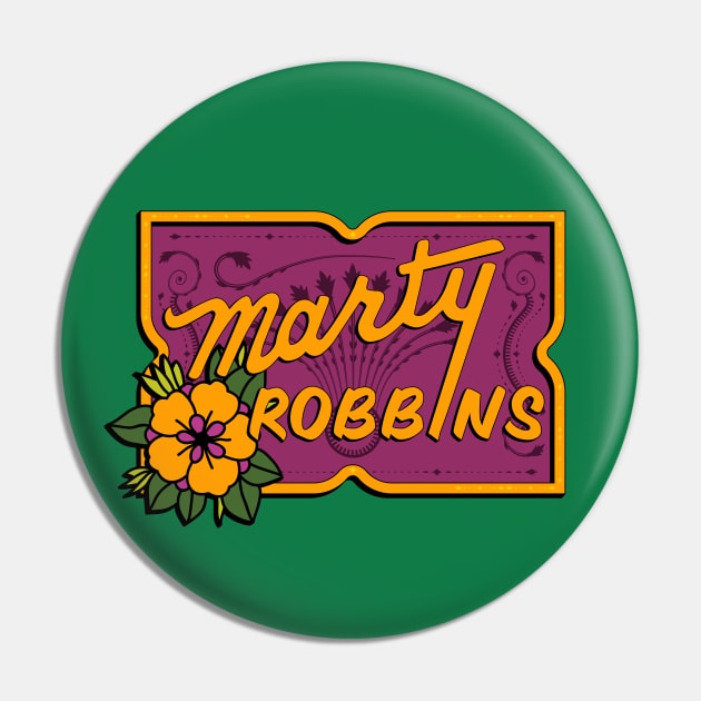 Marty Robbins Pin by Dave Styer