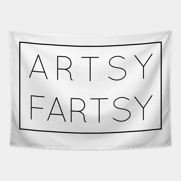 ARTSY FARTSY Tapestry by WPHmedia