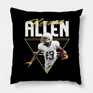 Keenan Allen Los Angeles C Retro Pillow