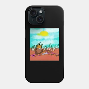 lion and giraffe hybrid Phone Case