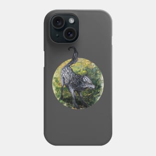 The Black Wolf of the Forest Glen Phone Case