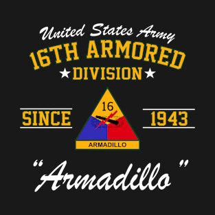 U.S. Army 16th Armored Division (16th AD) T-Shirt