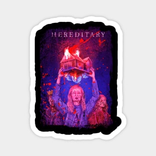 In the Grip of Evil Hereditary Movie Tribute Magnet