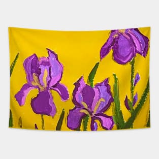 Iris Flower Tapestry