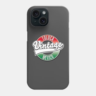 Toluca mexico vintage logo Phone Case