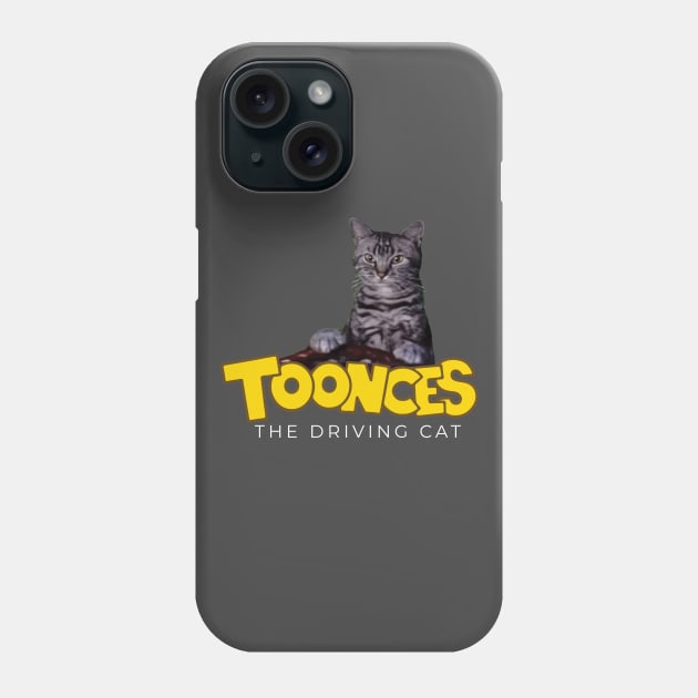 Toonces the Driving Cat Phone Case by BodinStreet