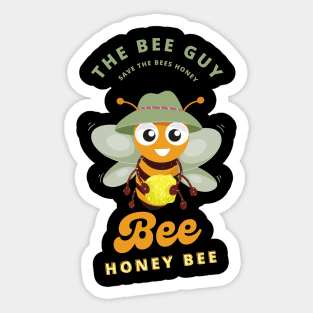 Bee Man Sticker for Sale by Teddy-Kiwi