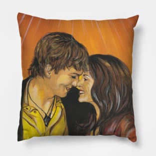 Ashton Kutcher & Demi Moore Pillow