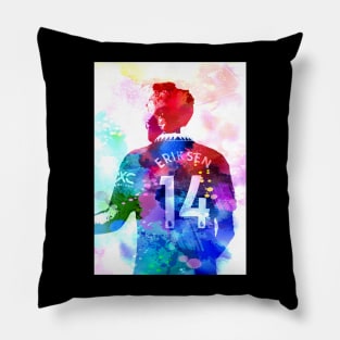 Christian Eriksen Watercolor Pillow