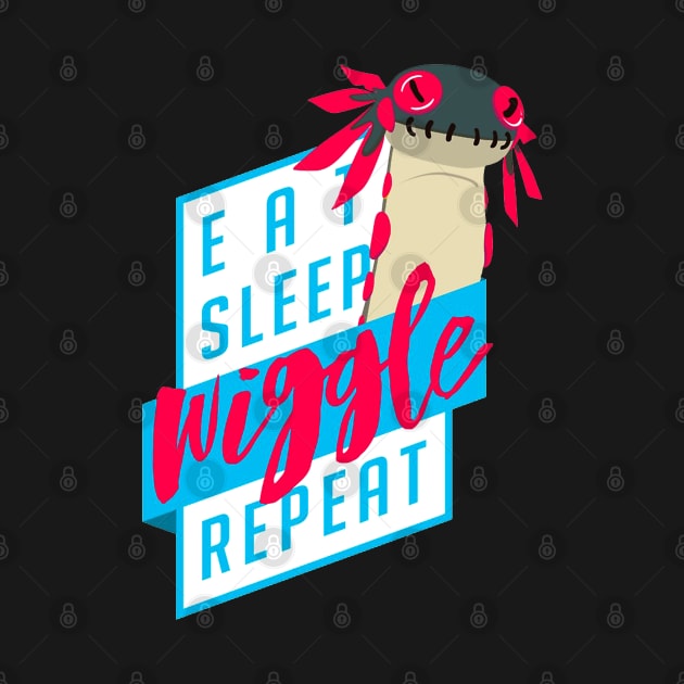 Eat. Sleep. WIGGLE. Repeat. - Monster Hunter by alinerocha