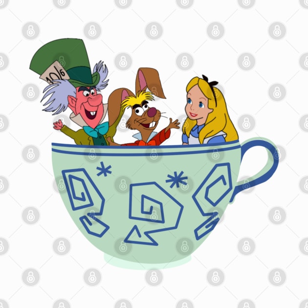 Alice in wonderland by Hundred Acre Woods Designs