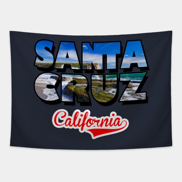 Santa Cruz Tapestry by ZombeeMunkee