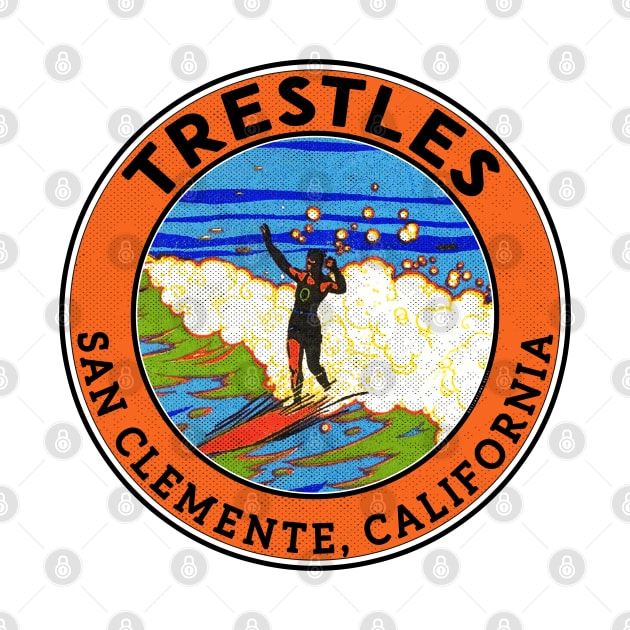 Surfing The Trestles San Clemente California by TravelTime