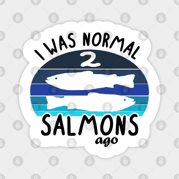 Normal 2 Salmon Ago Japan Sushi Salmon Seaweed Fishing Magnet by FindYourFavouriteDesign