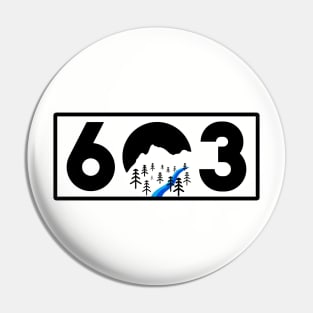 603 in the Mountains Pin