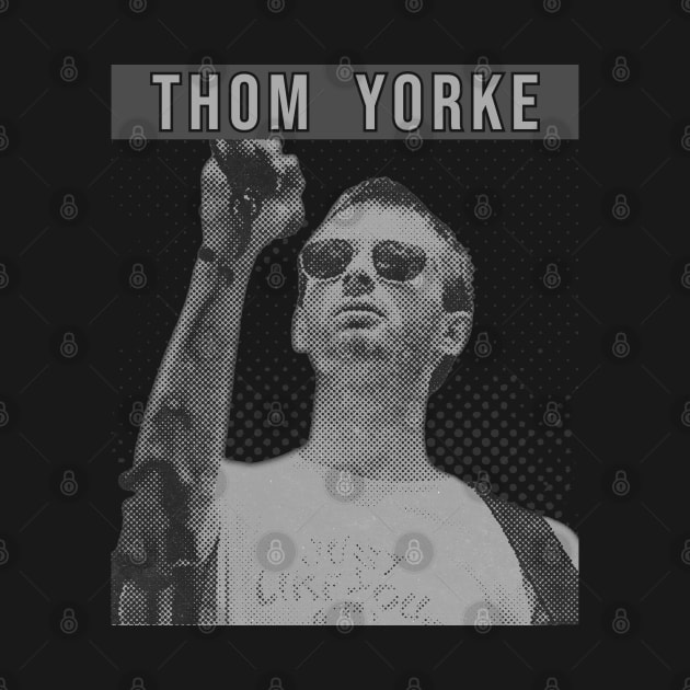 Thom Yorke // Illustrations by Degiab