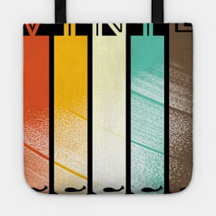 Vintage Vinyl Tote