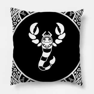 Scorpio zodiac design Pillow