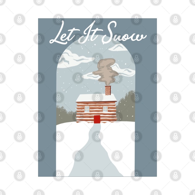 Let It Snow Cabin by CMORRISON12345