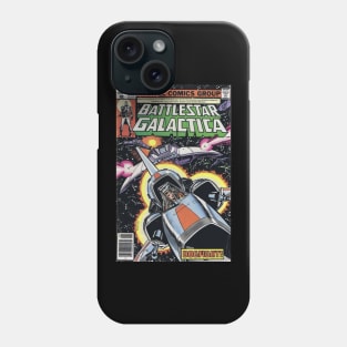 Battlestar Galactica Viper Pilot Classic Comic Book Cover Phone Case