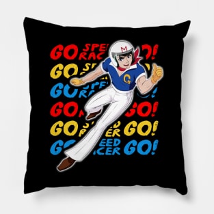 Vintage Retro Racer Retro Movie Pillow