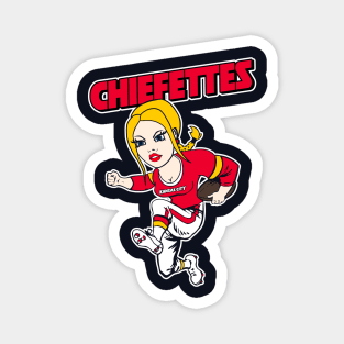 Kansas City Chiefettes Magnet