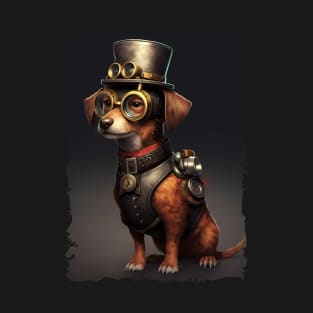 Steampunk Dog T-Shirt