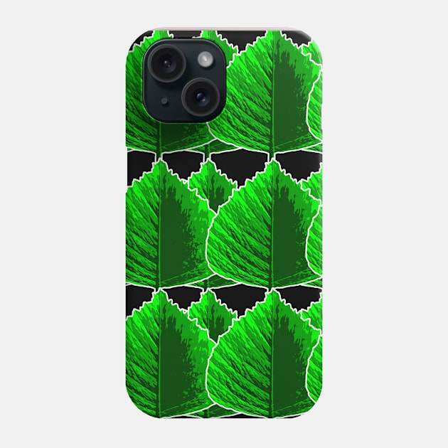 A interesting and gorgeous leaf pattern. i Phone Case by Deepika333