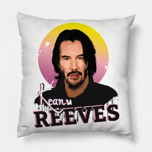 Keanu Reeves T-Shirt Pillow