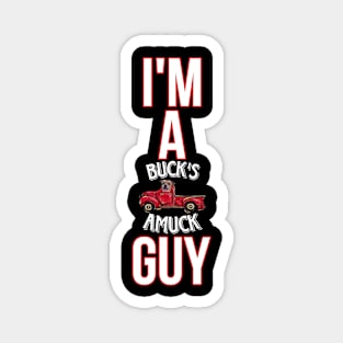 Buck's Amuck Guy Magnet