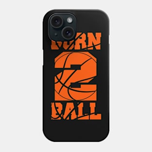 2nd Birthday Basketball Jersey Two 2 Year Old Boy Girl Phone Case