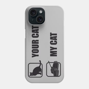 Your Cat and My Cat Pz-V Panther Phone Case