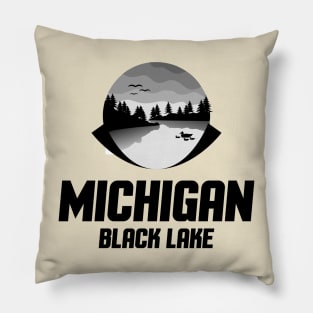 Black Lake Michigan Pillow