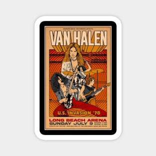 VAN HALEN MERCH VTG Magnet