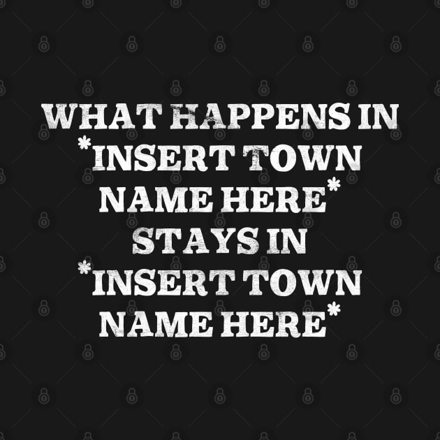 What Happens In "Insert Town Name Here" by DankFutura