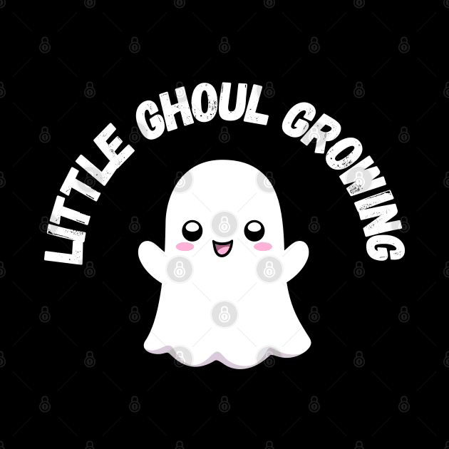 Little Ghoul Growing. Halloween, cute ghost, pregnancy by Project Charlie