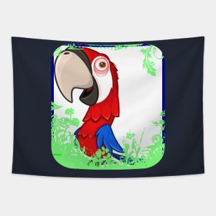 loro, amante de los loros, loro regalo, dueño de loro, loro gracioso, parrot, parrot lover, parrot gift, parrot owner, parrot funny Tapestry