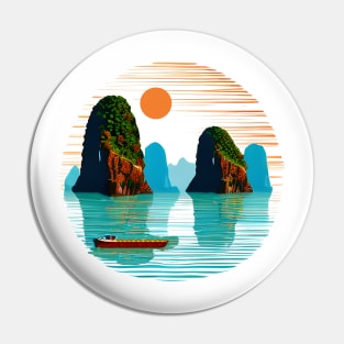 Ha Long Bay, Viet Nam Landcape, Travel Pin