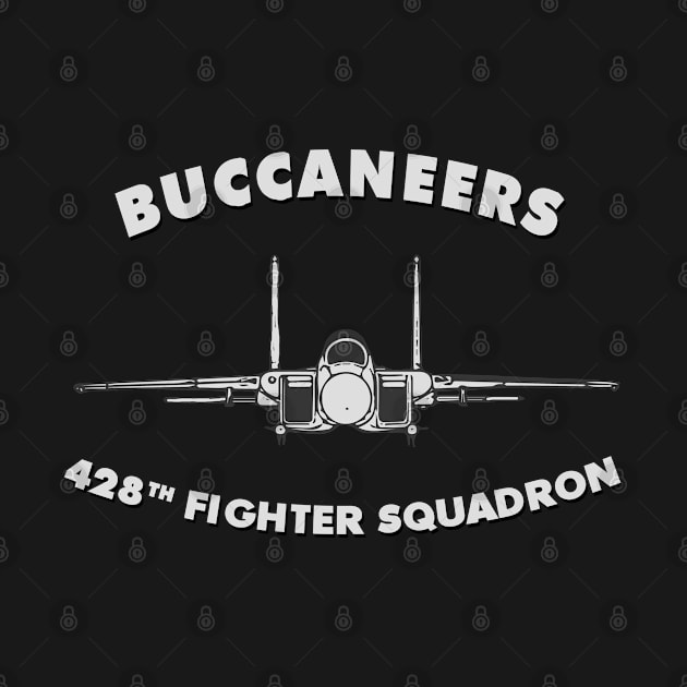 428th Fighter Squadron Buccaneers USAF F15 by DesignedForFlight