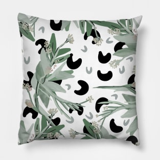 Tropical garden Pillow