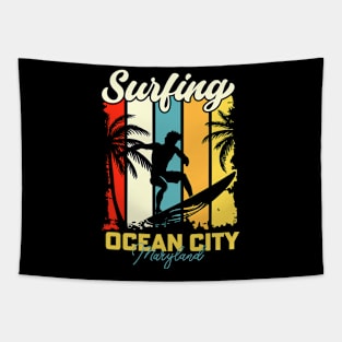 Surfing |  Ocean City, Maryland Tapestry