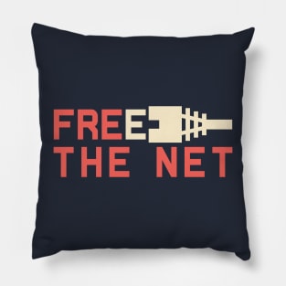 Free the Net Keep the Net Neutral Pillow