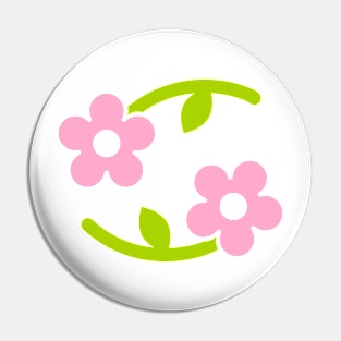 Floral Cancer Pin