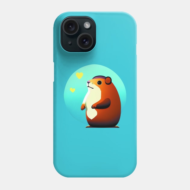 Groundhog Phone Case by Tiberiuss