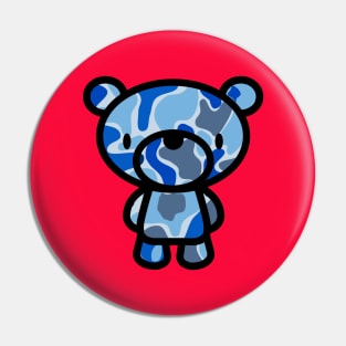 Camo Bear Pin