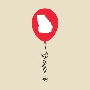 Georgia State Balloon T-Shirt