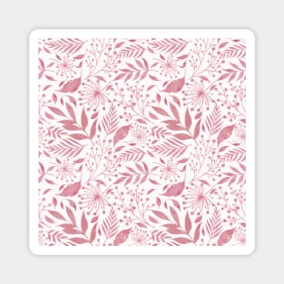 pink foliage Magnet