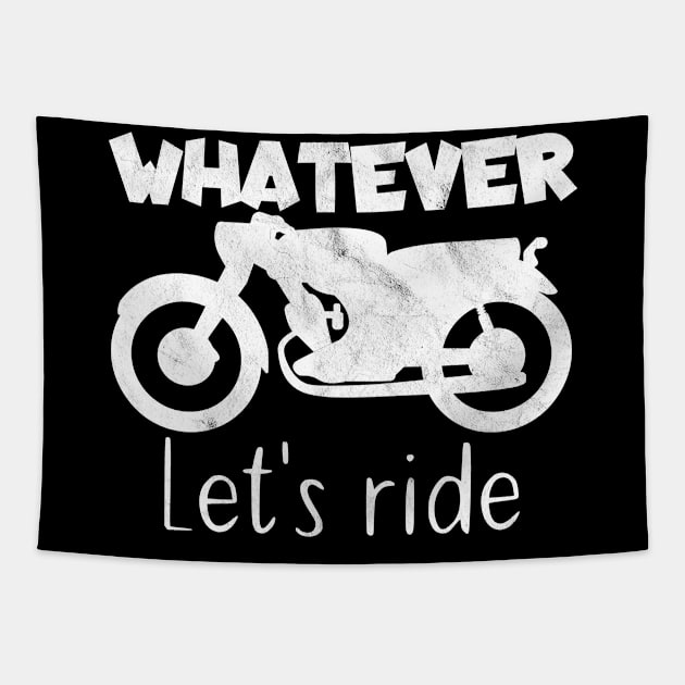 Motorcycle whatever Tapestry by maxcode