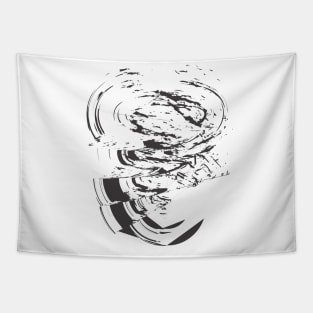 Abstract ink Tapestry